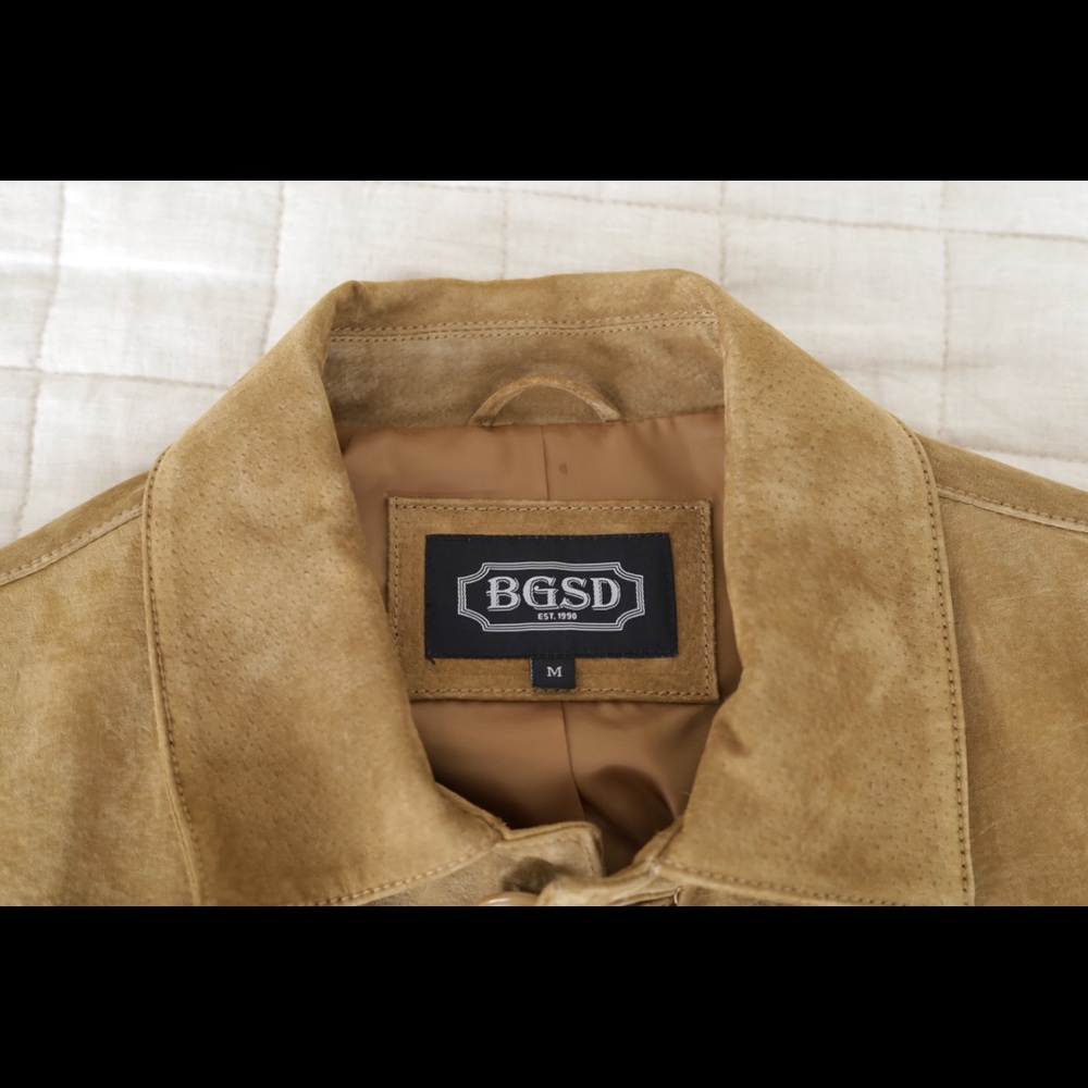 Leather Suede Jacket Shirt